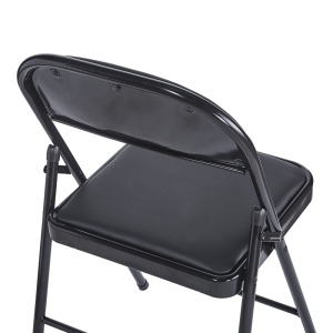 Scaun pliabil, Niro, Negru, 46x46x79 cm - Img 7