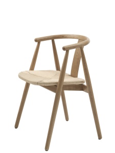 Scaun RELATE, Natural, 52x77x59 cm - Img 3