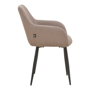 Scaun Telia, Bej, 60x54x85 cm - Img 3