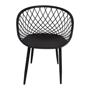 Scaun V1 Ezra Pako Negru 62.5x56x82 cm - Img 4