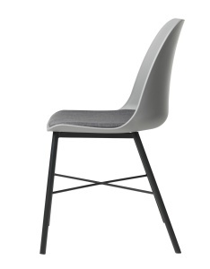 Scaun WHISTLER, Gri, 54x83x47 cm - Img 2