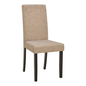Scaun Zeben, Bej/Negru, 43.5x55.5x93.5 cm