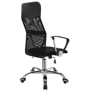 Set 2 buc mobilier studenti birou si scaun de birou Gloryn Pako World Negru 80x37x123 cm - Img 4