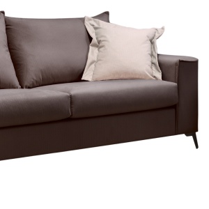Set 2 canapele cu 2 locuri Verona x2 Pako World Gri inchis 225x93x100 cm - Img 4