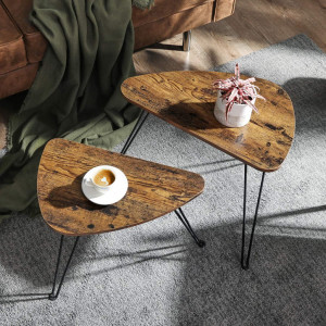 Set 2 Masute Vasagle, 60x38x47.5cm - Img 3
