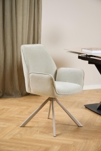 Set 2 piese Scaune dining Graham, Bej, 87x59x62 cm