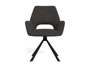 Set 2 piese Scaune dining Graham V1, Gri, 87x59x62 cm - Img 6