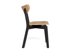 Set 2 piese Scaune dining Roxby V2, Natural, 79.5x45x55 cm - Img 5