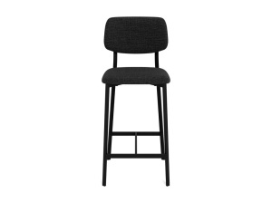 Set 2 piese Scaune inalte Alison, Gri, 98x40x48 cm - Img 3