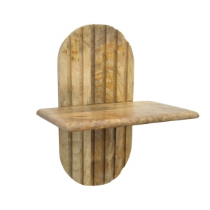 Set 3 bucati Raft de perete, Arcadia, Bej, 20x30x40 cm - Img 2