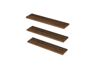 Set 3 polite de perete Boss Nuc 60x1.8x14.5 cm - Img 4