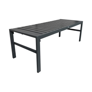 Set 4 bucati de gradina, Gardenly, Gri inchis, 68.5x175x72 cm - Img 5