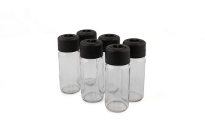 Set borcane pentru condimente, 6 bucati Star Transparent 6x6x10 cm - Img 2