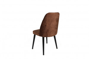 Set de 2 scaune Alfa-436, Maro- Negru - Img 3