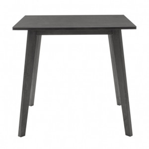 Set Masa si Scaune Benson-Toto 5 Piese Gri Rustic 80x80x75 cm - Img 5