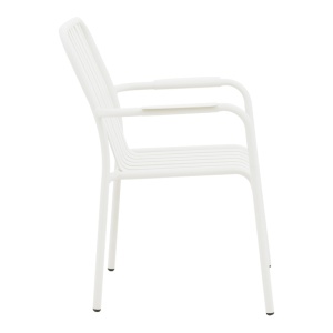 Set masa si scaune dining, 7 buc, Dagyn Vista, Pako, Alb 240x90x76 cm - Img 12