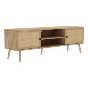 Set mobilier studenti coltar reversibil extensibil, masuta de cafea si comoda TV, 3 buc, Flux, Stejar, 236x164x88 cm - Img 10