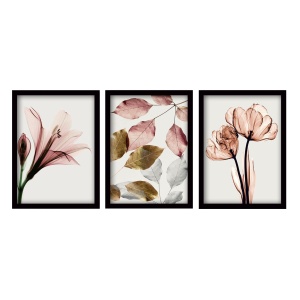 Set tablouri canvas (3 bucati) 3SC194 Multicolor 35x45 cm - Img 3