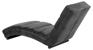 Sezlong Slinky, Gri, 82x60x170 cm - Img 4