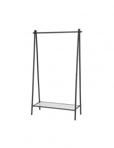 Suport pentru umerase, Songmics, Negru, HSR23BK, 92 x 33 x 153 cm