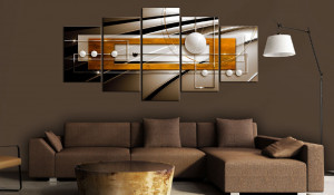 Tablou - Abstract Harmony 200x100 cm - Img 2