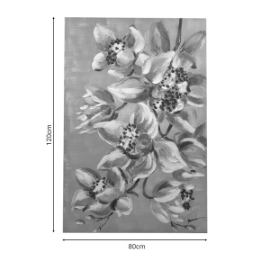 Tablou canvas Flourish 80x3x120 cm - Img 2