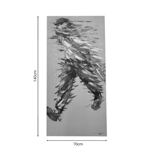 Tablou canvas Walking 70x3x140 cm - Img 2