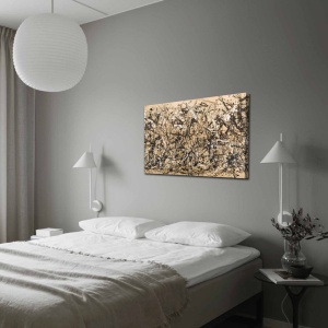 Tablou Fusion Bloom Multicolor 70x100x3 cm - Img 2