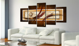 Tablou - Iridescent brown 200x100 cm - Img 2