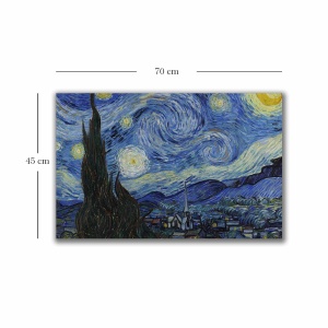 Tablou Jackson Rainbowro loja Multicolor 45x70 cm - Img 3