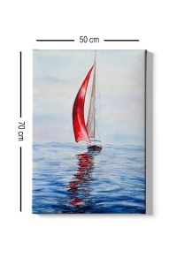 Tablou Kanvas Multicolor 50x70x3 cm - Img 3