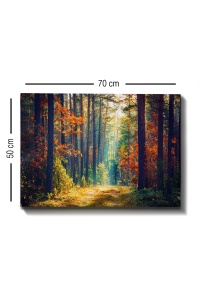 Tablou Kanvas Multicolor 50x70x3 cm - Img 3