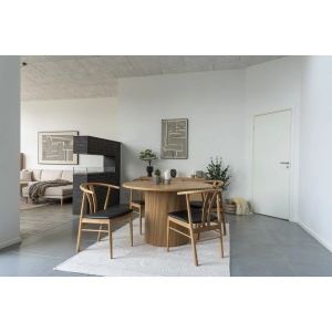 Tablou pe panza Lipari, Negru, 3x100x140 cm - Img 2
