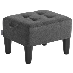 Taburet otoman Maceo Gri 40x32x26 cm