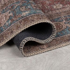 Traversa Cyra Washable Rosu 60x230 cm, Flair Rugs - Img 4