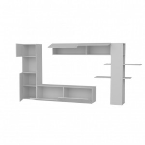 Ansamblu Comoda TV Maxi Alb - Img 4