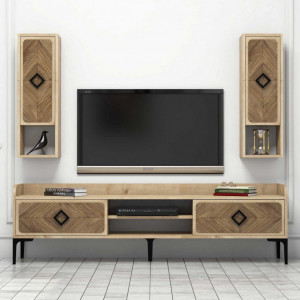 Ansamblu Comoda TV Samba Oak - Img 3