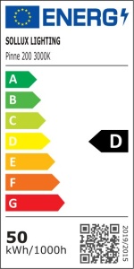 Aplica LED Pinne Alb 3000K 200x6x6 cm - Img 8