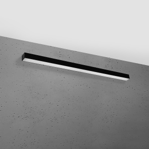 Aplica LED Pinne Negru 4000K 118x6x6 cm - Img 2