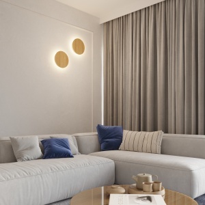 Aplica perete LED Borgen Stejar 3000K 30x30x3.5 cm - Img 14