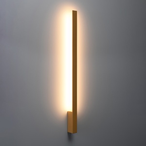 Aplica perete LED Lahti Auriu 3000K 4x6.5x90 cm - Img 3