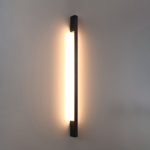 Aplica perete LED Sappo Negru 3000K 4x6.5x120 cm - Img 3