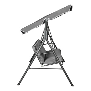 Balansoar de gradina, Globo, Antracit, 170x110x153 cm - Img 3