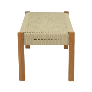 Bancuta de gradina Uma Boho Pako World Natural 120x45x40 cm - Img 4