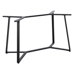 Baza de masa metalica Vampor I, Negru, 112x60x72 cm
