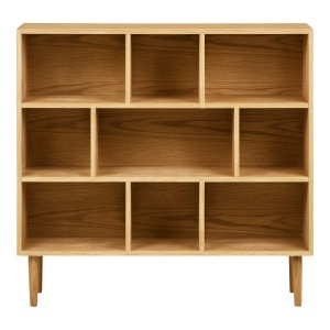 Biblioteca Oshawa, Natural, 112x30x104.5 cm - Img 5