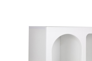Bibliotecă Venus Alb 60x150x32 cm - Img 11