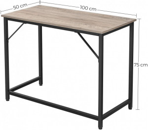 Birou Vasagle, 100x50x75cm - Img 5