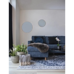 Blana artificiala decorativa de miel, Maro deschis, 85x50x6.5 cm - Img 2