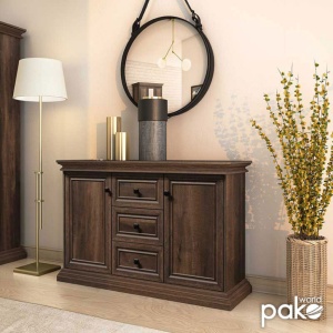 Bufet Mozart Walnut 121x40x76.5 cm - Img 2